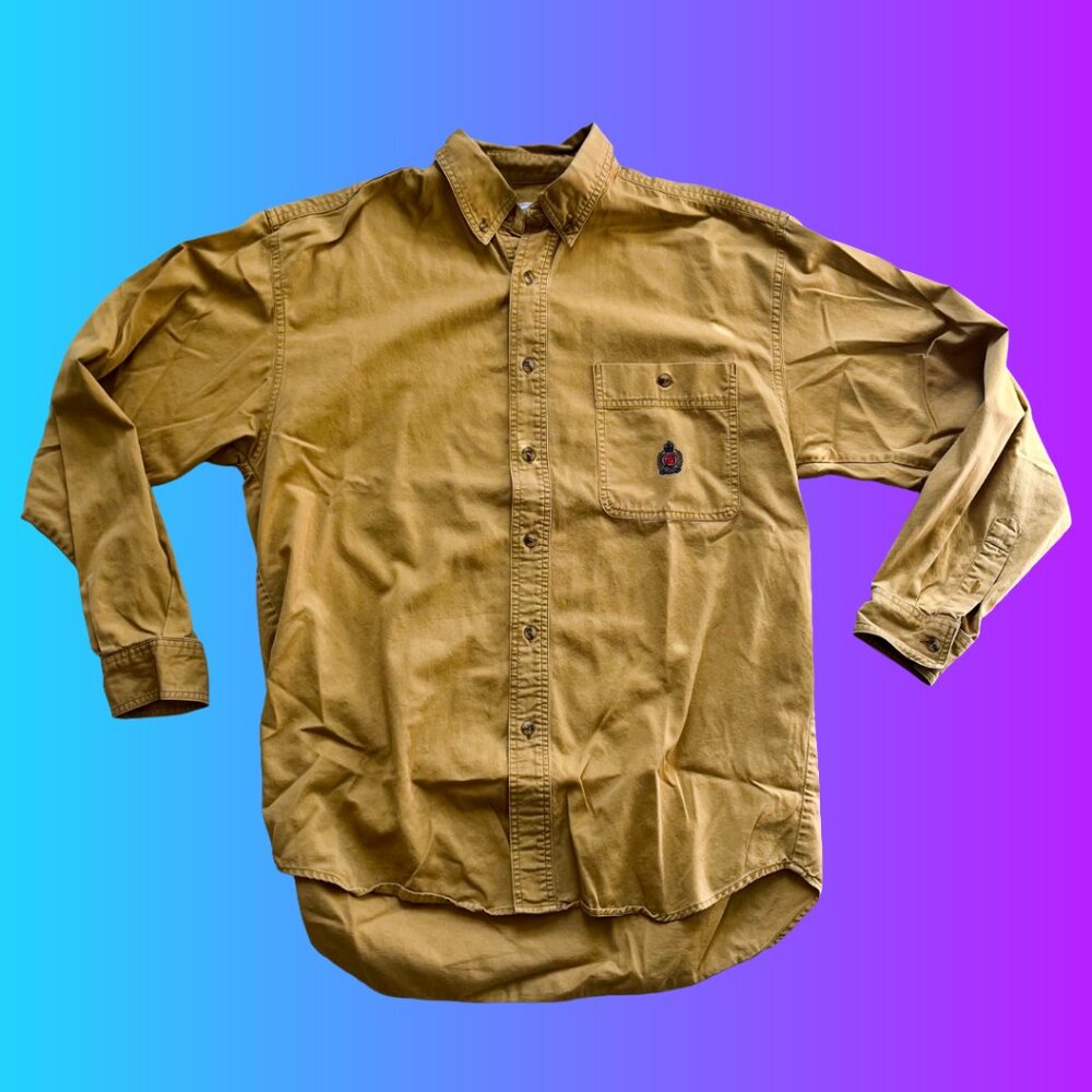 Men’s Medium Tan Dress Shirt